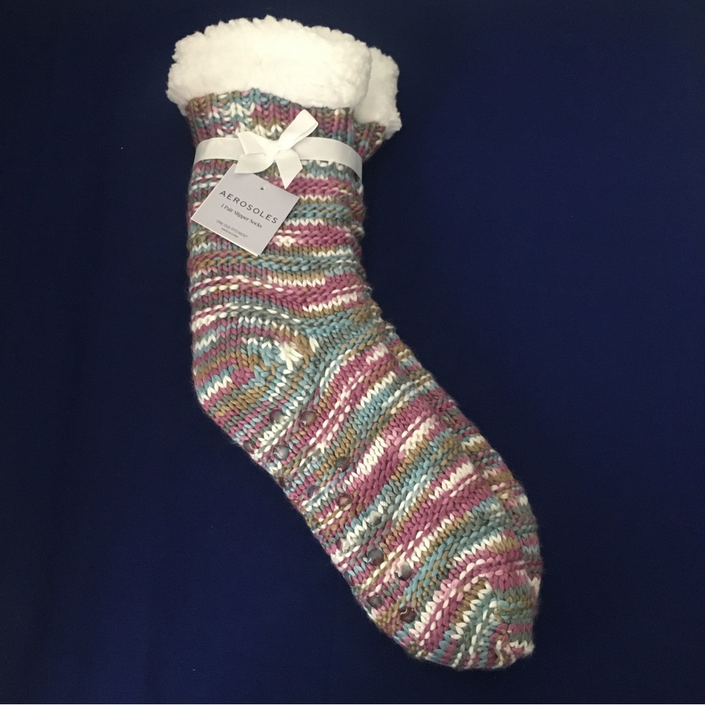Plush Reading Slipper Socks